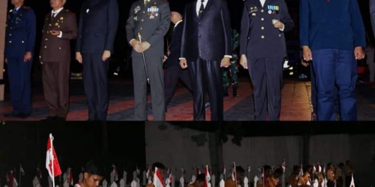 Dandim 0304 Agam Pimpin Apel Kehormatan Renungan Suci
