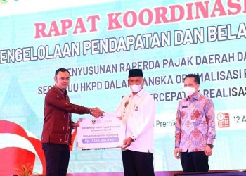 Bupati Sijunjung Benny Dwifa Yuswir Ikuti Rapat Koordinasi Nasional Pendapatan Belanja Daerah Tahun 2022
