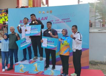 Tanpa Biaya KONI, PASI Sumbar Rangking 3 Kejurnas