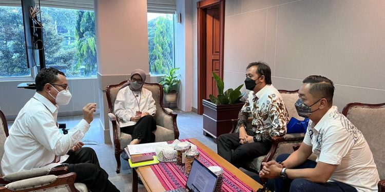Temui Kemenpan RB, Wako Erman Safar Perjuangkan Nasib Pegawai Kontrak