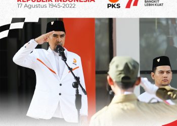 Upacara HUT RI ke-77, PKS Sumbar Tegaskan Visi Sebagai Pelayan Rakyat
