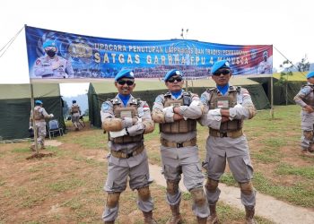 Tiga Personil Polda Sumbar Perkuat Pasukan PBB