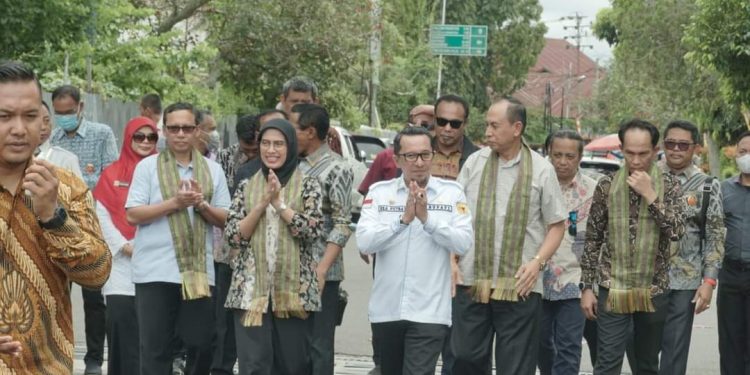 Sambut Rombongan SLISN PPRA, Bupati Tanah Datar Eka Putra Kenalkan Potensi Luhak Nan Tuo