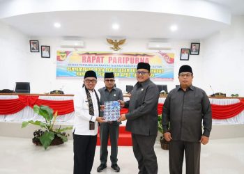 Bupati Eka Putra Sampaikan Nota Perubahan APBD TA 2022