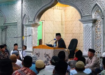 Hadiri Tabligh Akbar di Koto Tuo, Bupati Tanah Datar Eka Putra Beri Apresiasi