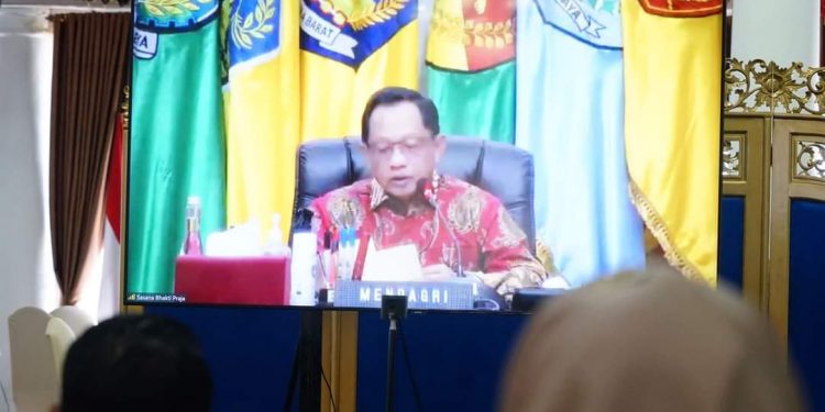 Rakor Pengendalian Inflasi Bersama Mendagri, Ini Kata Bupati Eka Putra