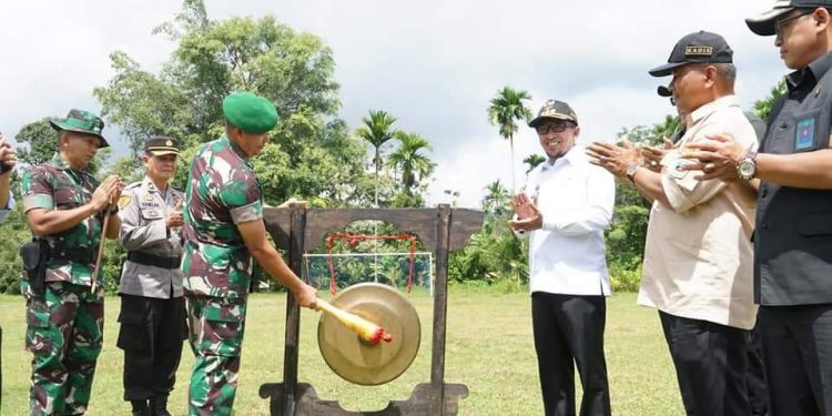 Selesai 100% Tepat Waktu, Bupati Tanah Datar Eka Putra : TMMD Sangat Dirasakan Manfaatnya