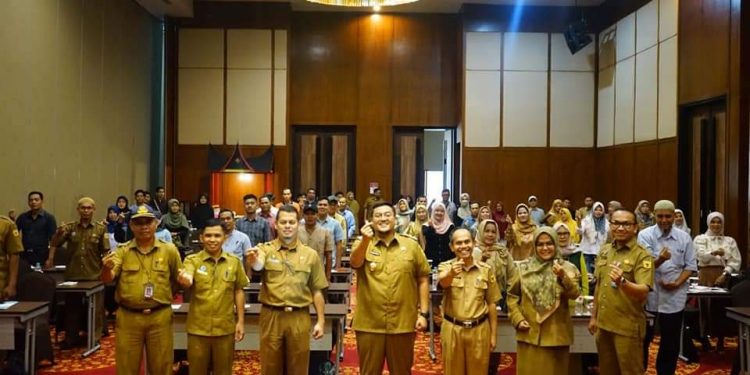 DPMPTSP Naker Tanah Datar Sosialisasi OSS RBA dan Pengawasan Penanaman Modal