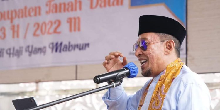 Berbeda Dari Sebelumnya, Hari ini Jamaah Haji Tanah Datar Disambut Khusus