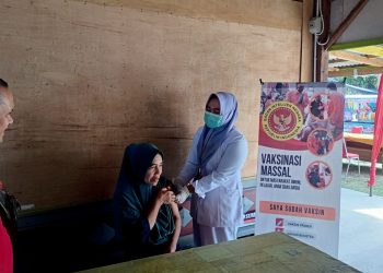 Binda Gelar Vaksinasi di Kabupaten Pesisir Selatan