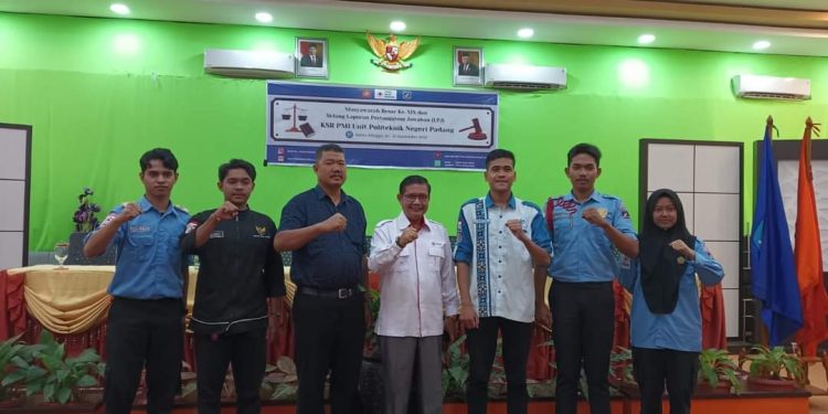 KSR PMI Unit UNP Musyawarah Berlangsung Meriah