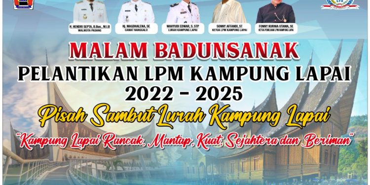 Sabtu Besok, Sonny Afffandi Kedua Kalinya Dilantik Jadi Ketua LPM Kampung Lapai