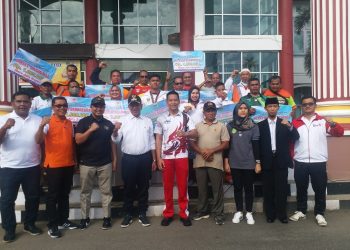 Bupati Rusma Yul Anwar Pimpin Upacara Peringatan Haornas Tahun 2022