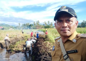 Padat Karya Tunai Dana Desa 2022 di Kampung Sudut