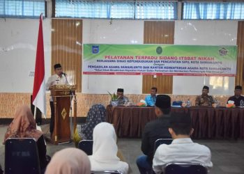 Pemko Sawahlunto Fasilitasi Pelayanan Terpadu Sidang Itsbat Nikah