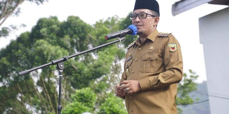Apel Gabungan ASN, Bupati Eka Putra: Kita Sama- Sama Pelayanan Masyarakat