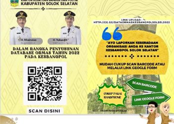 Kesbangpol Solok Selatan Lakukan Pendataan Ormas