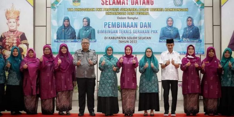 Bimtek Gerakan PKK Diharapkan Tingkatkan Prestasi Solok Selatan