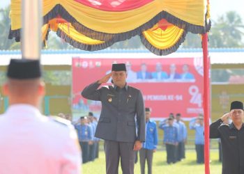 Wakil Bupati Sijunjung Iraddatillah Pembina Upacara Peringatan Hari Sumpah Pemuda