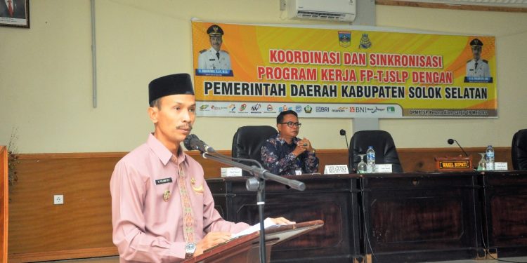 FP-TJSLP Solok Selatan Adakan Koordinasi dan Singkronisasi
