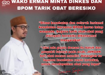 Kasus Gagal Ginjal Akut, Wako Erman : Waspada !