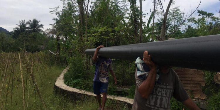 PT. SP Perbaiki Irigasi untuk Pengairan Lahan Sawah Masyarakat