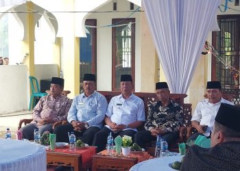 Bupati Pesisir Selatan Rusma Yul Anwar Peresmian Pelaksanaan Sholat Jum’at di Mesjid Sidratul Amal