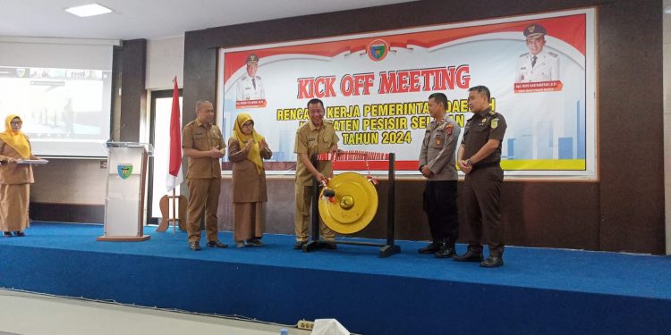 Kickoff Meeting Penyusunan RKPD Tahun 2024 Kabupaten Pesisir Selatan