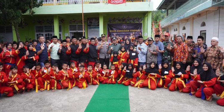 Wabup Sijunjung Buka Ujian Kenaikan Tingkat Tapak Suci Pimda 344