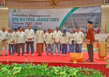 Mahyeldi Lantik Kepengurusan DPD IKA FPUA Jabodetabek Periode 2022-2026