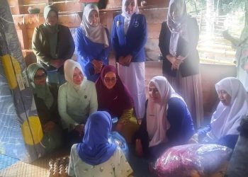 Hari Ibu Ke- 94, TP PKK Sijunjung Lakukan Ziarah Makam dan Tabur Bunga