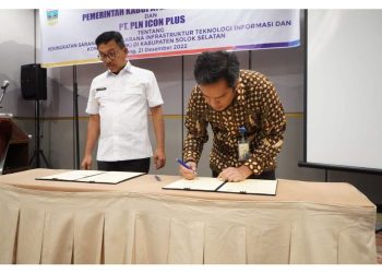 Pemkab Solok Selatan Teken MoU dengan Icon+