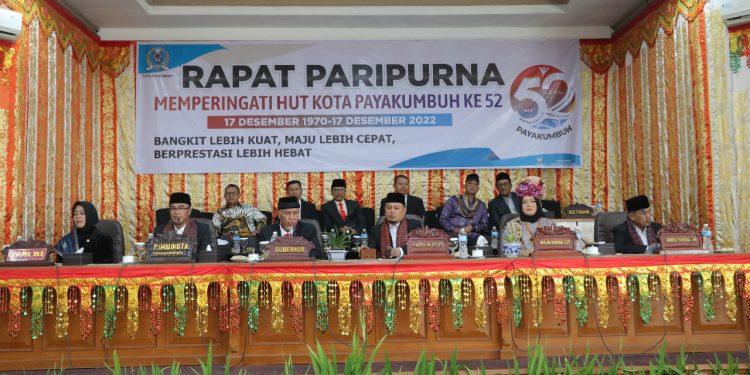 Rapat Paripurna HUT Kota Payakumbuh Ke 52, Ini Harapan Ketua DPRD Hamdi Agus