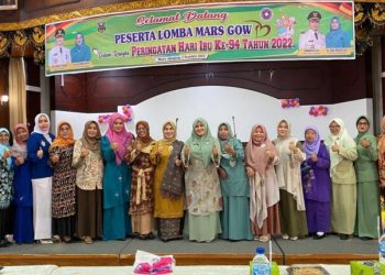 Peringati Hari Ibu Ke- 94 Tahun, GOW Kabupaten Sijunjung Lakukan Berbagai Lomba