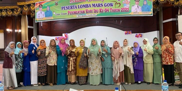 Peringati Hari Ibu Ke- 94 Tahun, GOW Kabupaten Sijunjung Lakukan Berbagai Lomba