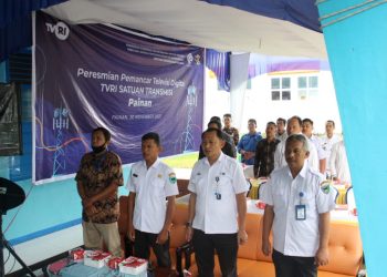 Pemancar TV Digital TVRI Satuan Transmisi Painan Diresmikan