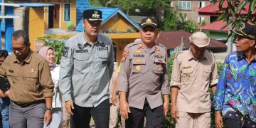 Bupati Sijunjung Resmikan Jembatan Simaru Koto Salo