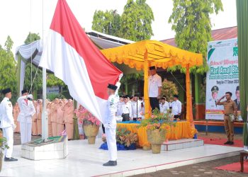Bupati Pesisir Selatan Pimpin Upacara Peringatan HAB Ke 77 Tahun 2023